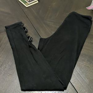 Long Black Yoga Leggings